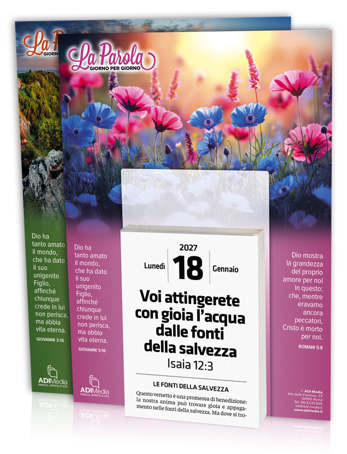 Calendario "La Parola giorno per giorno" 2027