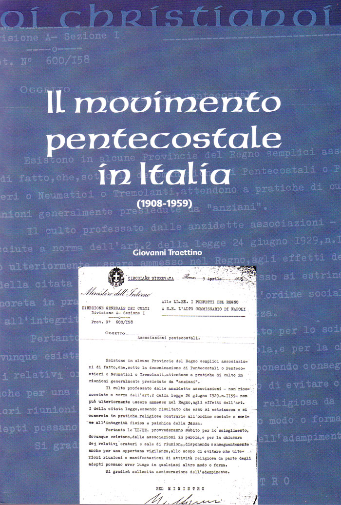 Il movimento pentecostale in Italia (1908-1959)