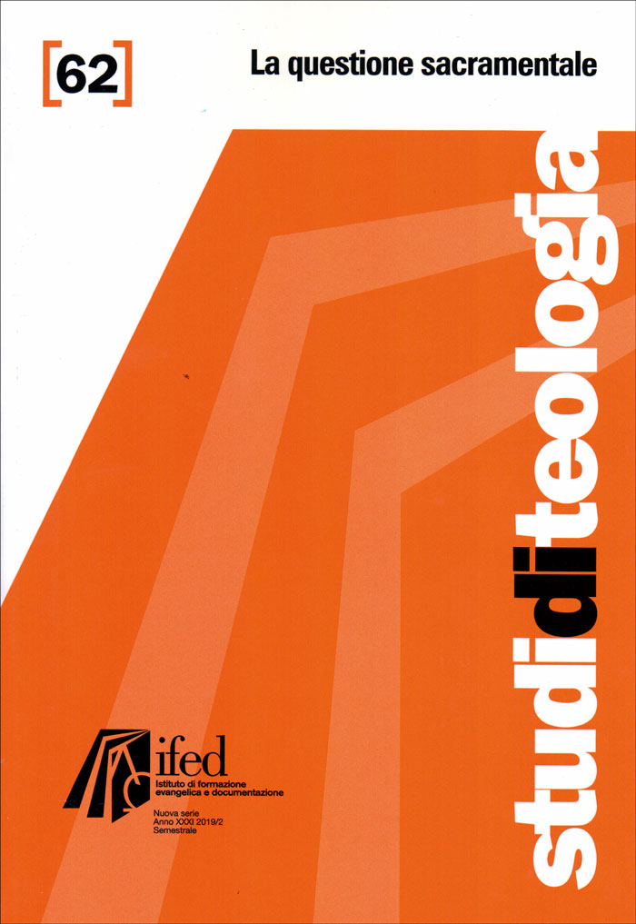 La questione sacramentale (Studi di teologia n°62)
