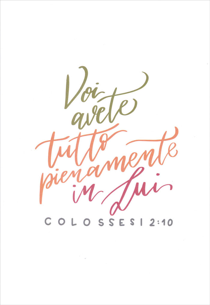 Quaderno Tutto pienamente