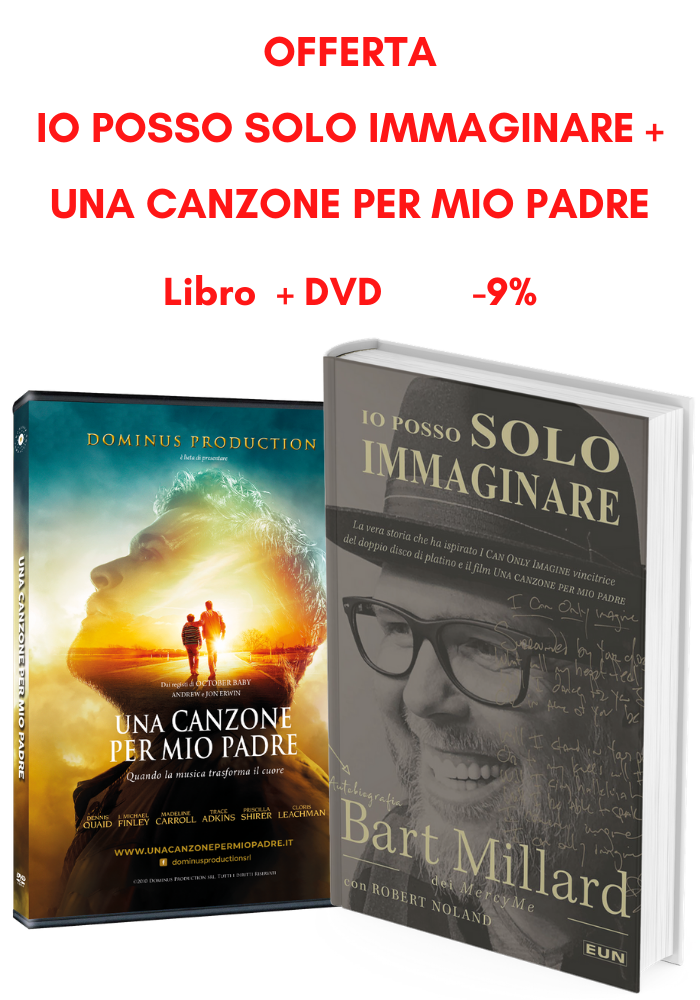 Offerta Io posso solo immaginare + Una canzone per mio padre