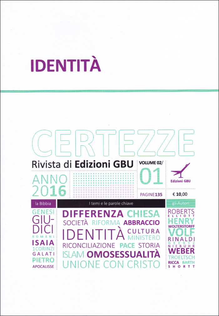 Identità CERTEZZE Vol. 2