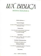 Lux Biblica - n°  8