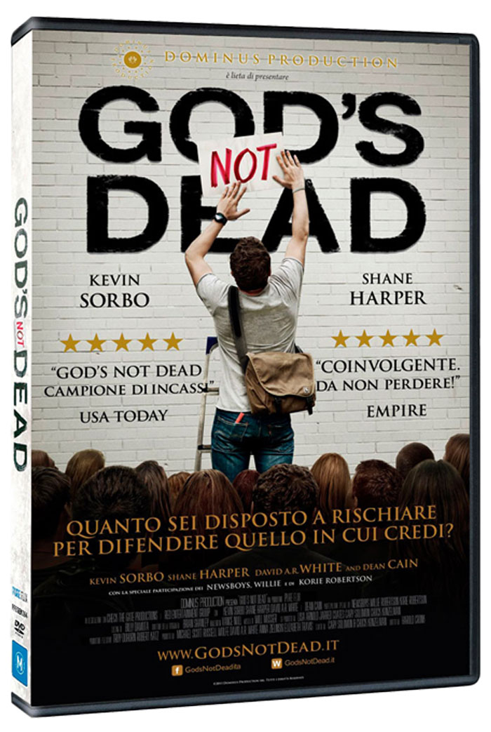 Dio non è morto "God's not dead" DVD in italiano