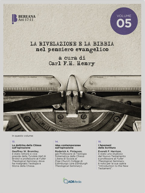 La Rivelazione e La Bibbia nel pensiero evangelico