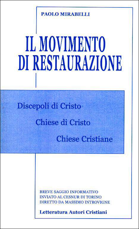 Il movimento di restaurazione
