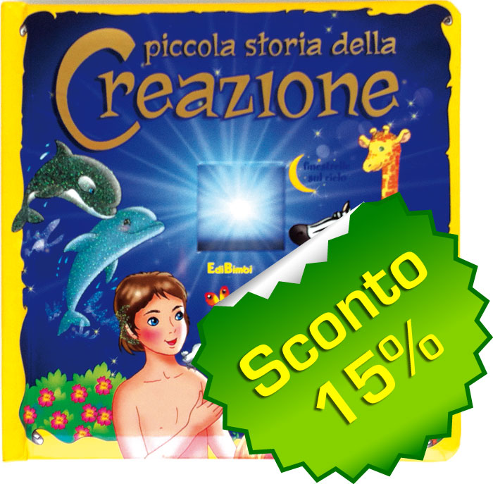 Piccola storia della Creazione - Libro illustrato con pagine rigide