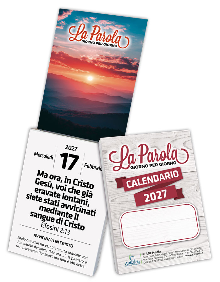 Calendario "La Parola giorno per giorno" 2027