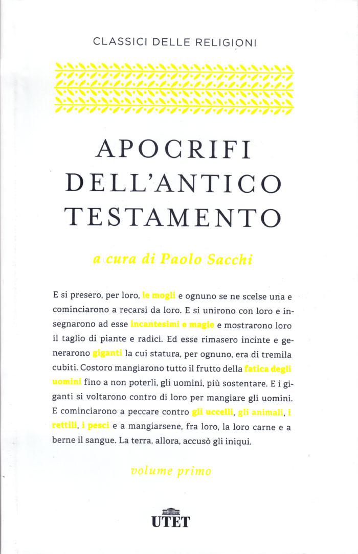 Apocrifi Dell'Antico Testamento