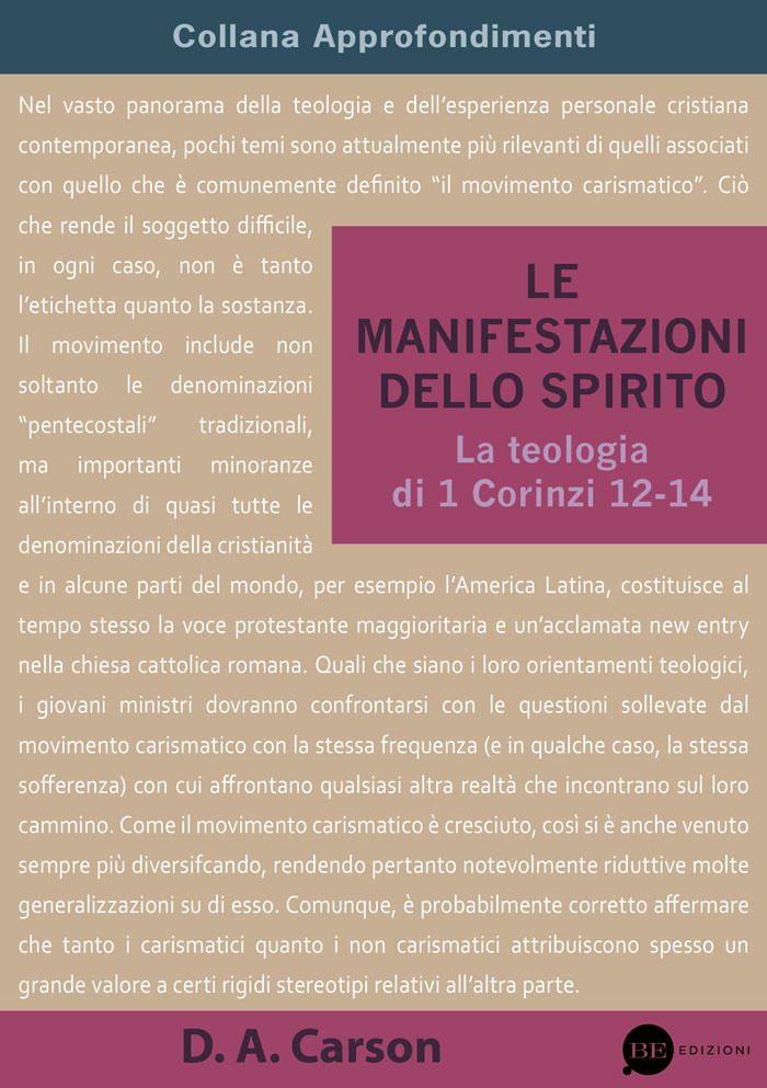 Le manifestazioni dello Spirito