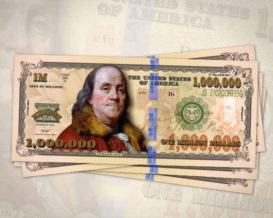 1 Milione di Dollari - Confezione da 100 opuscoli
