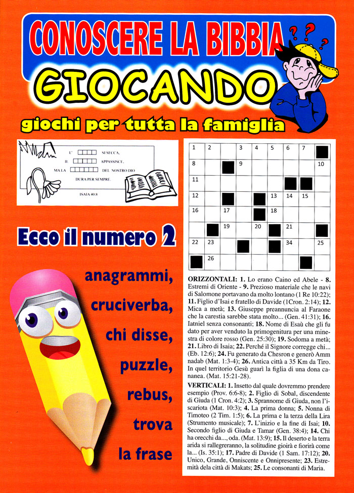 Conoscere la bibbia giocando vol. 2