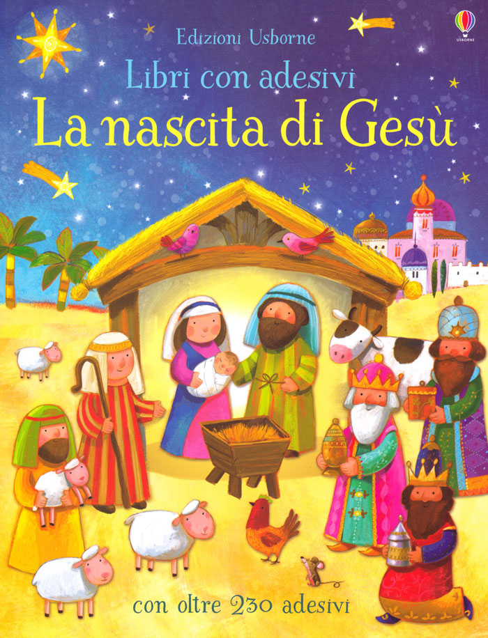 La nascita di Gesù - Libro con adesivi