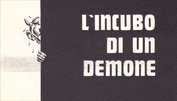 L'incubo di un demone