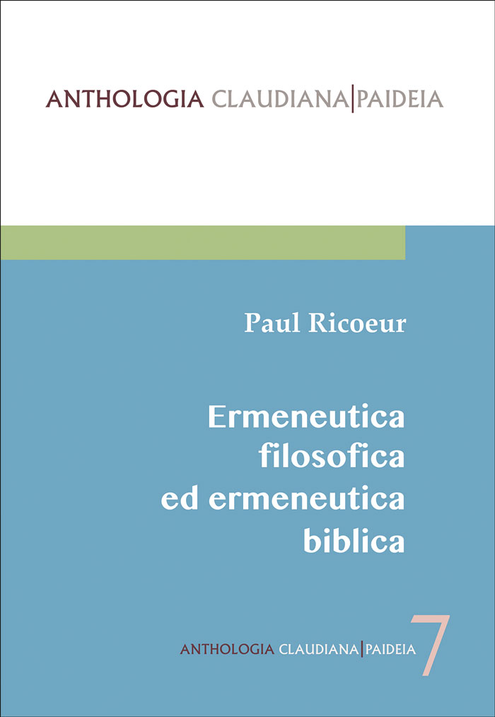 Ermeneutica filosofica ed ermeneutica biblica