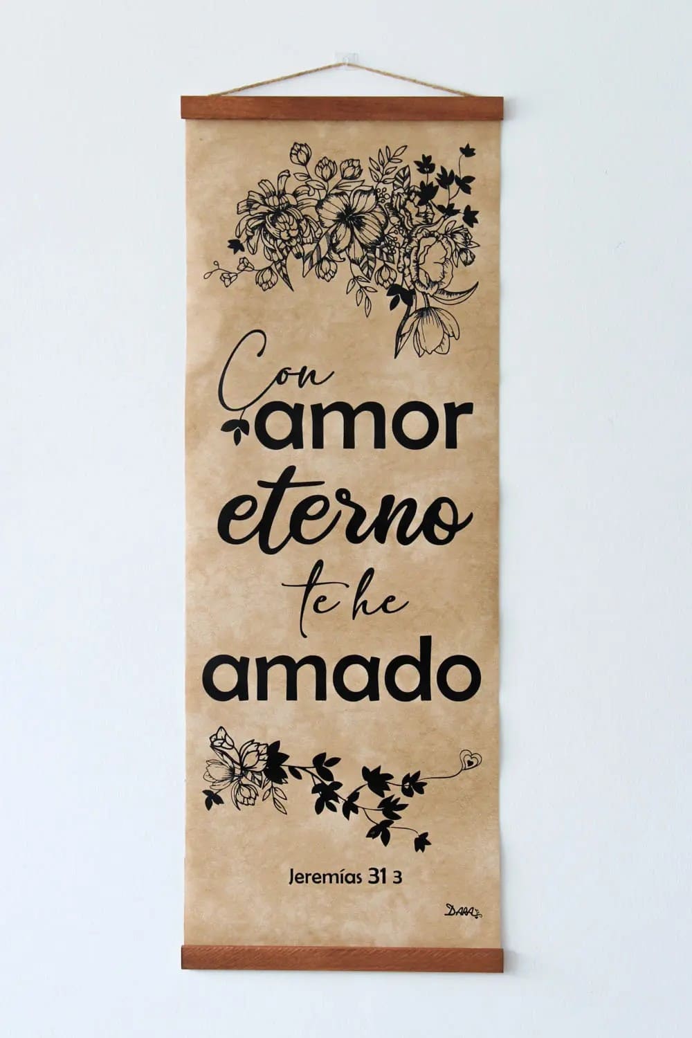 Pergamino de Pared