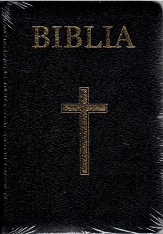 Bible en roumain peit format, noire