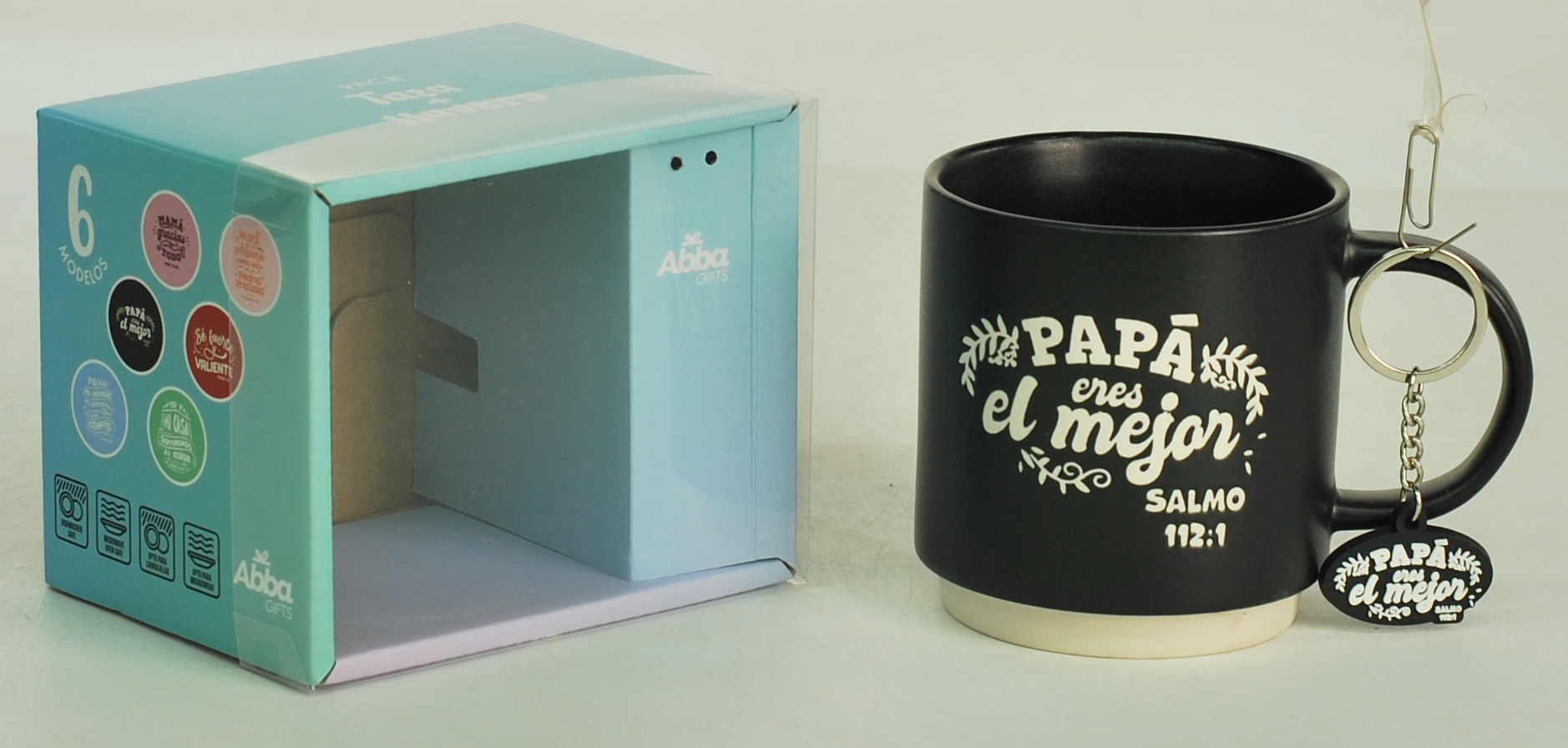 TAZA Y LLAVERO ABBA