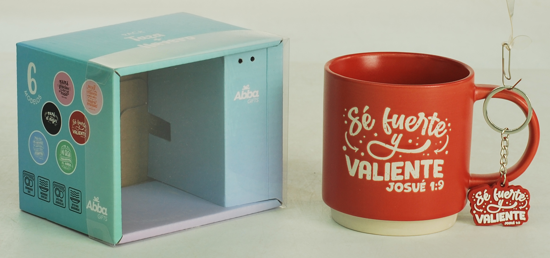 TAZA Y LLAVERO ABBA