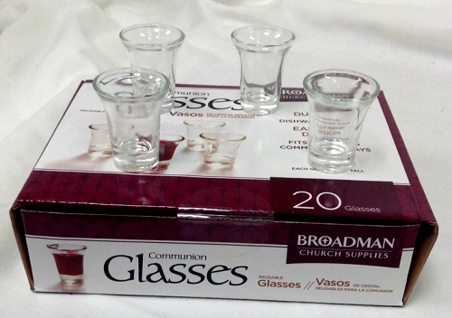 Caja de Copas Vidrio 20 Unidades