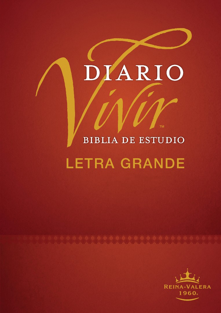 RVR60 Biblia de Estudio Diario Vivir Letra Grande con Índice