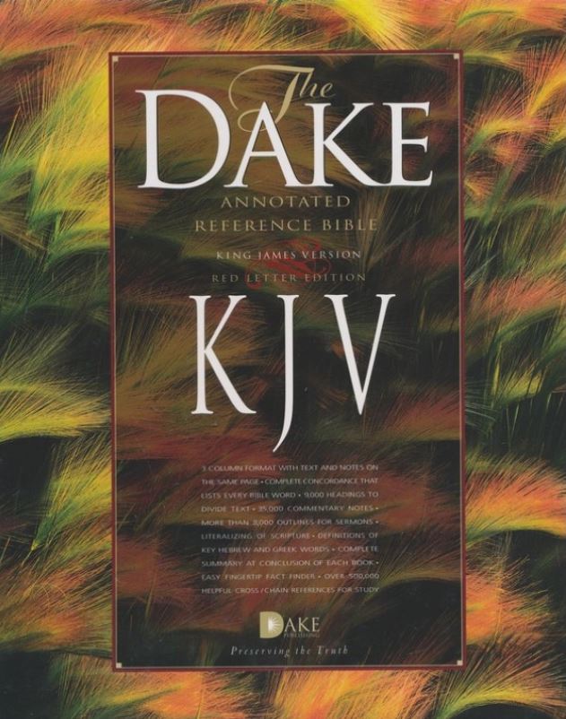The Dake Annotated Reference Bible