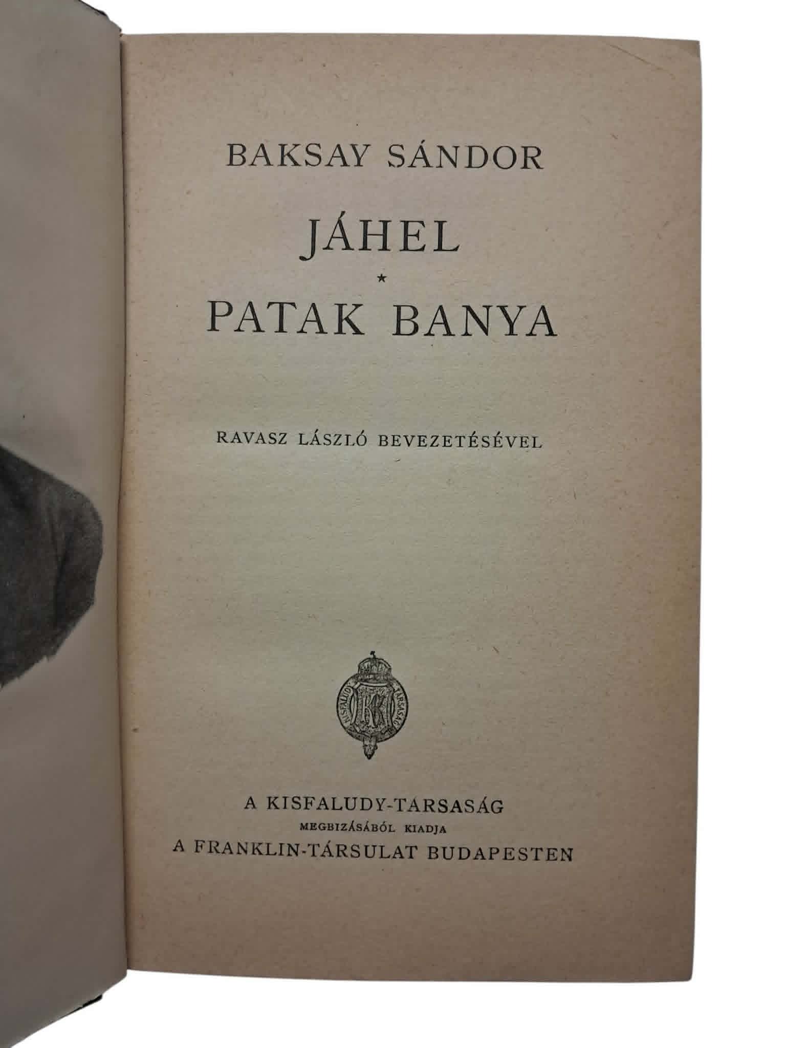 Jáhel; Patak Banya