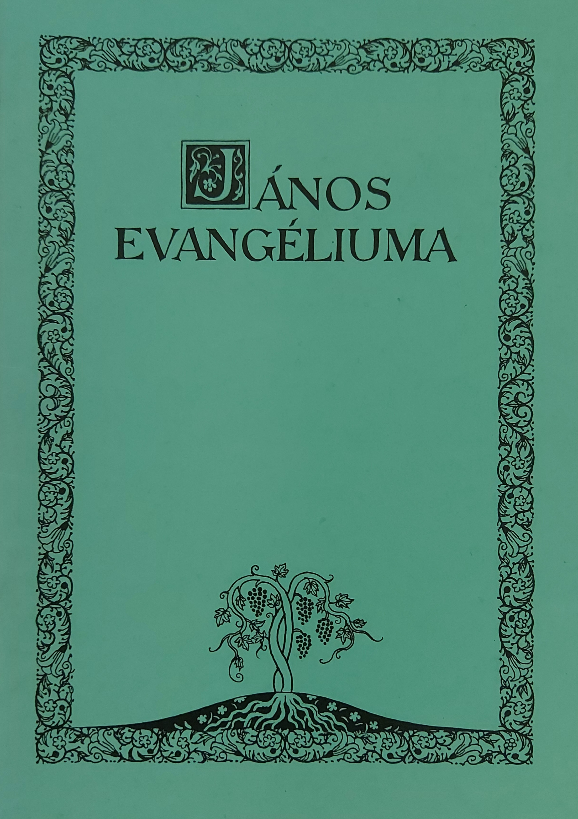 János evangéliuma (új fordítás)