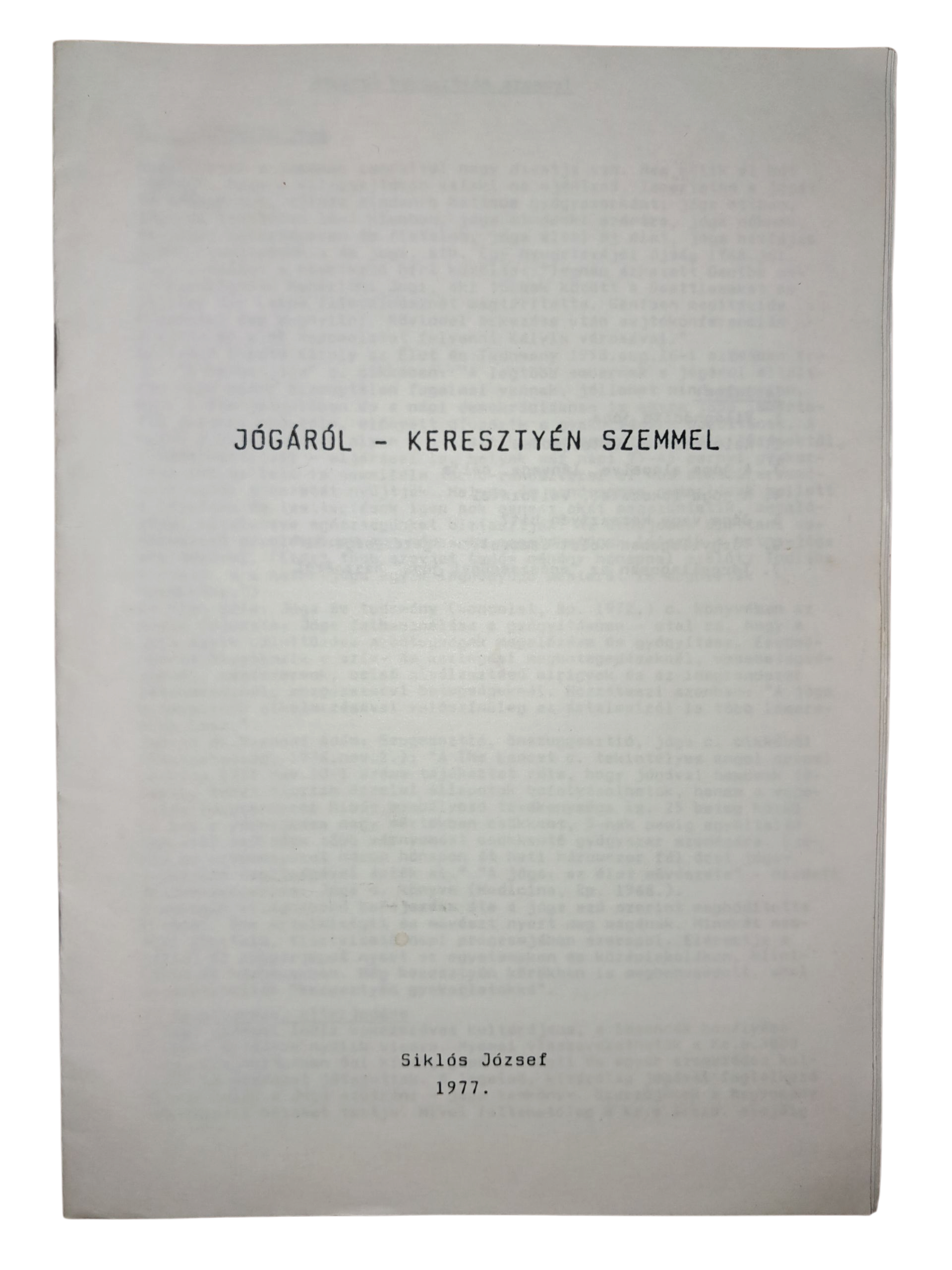 Jógáról - Keresztyén szemmel