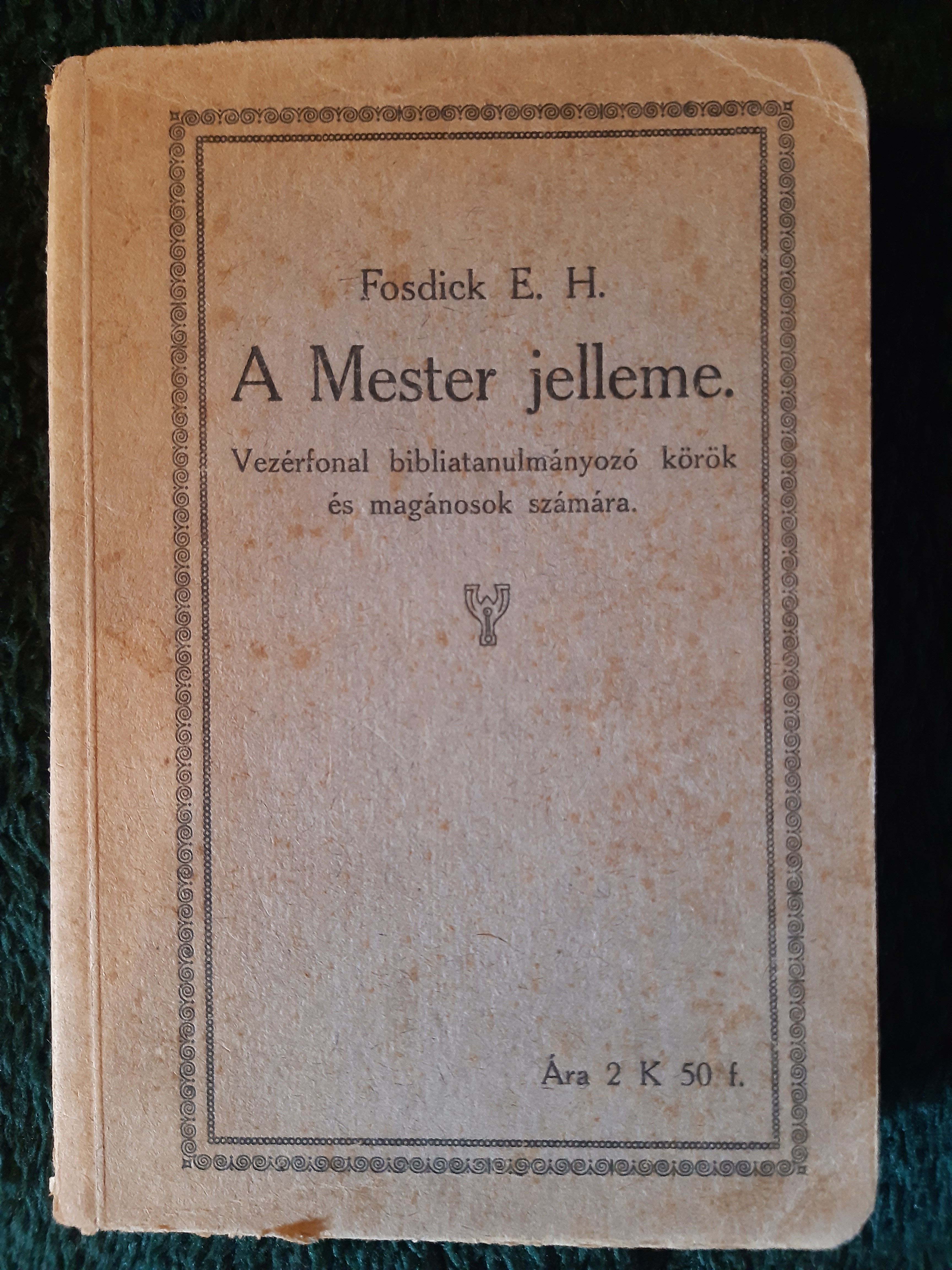 A mester jelleme