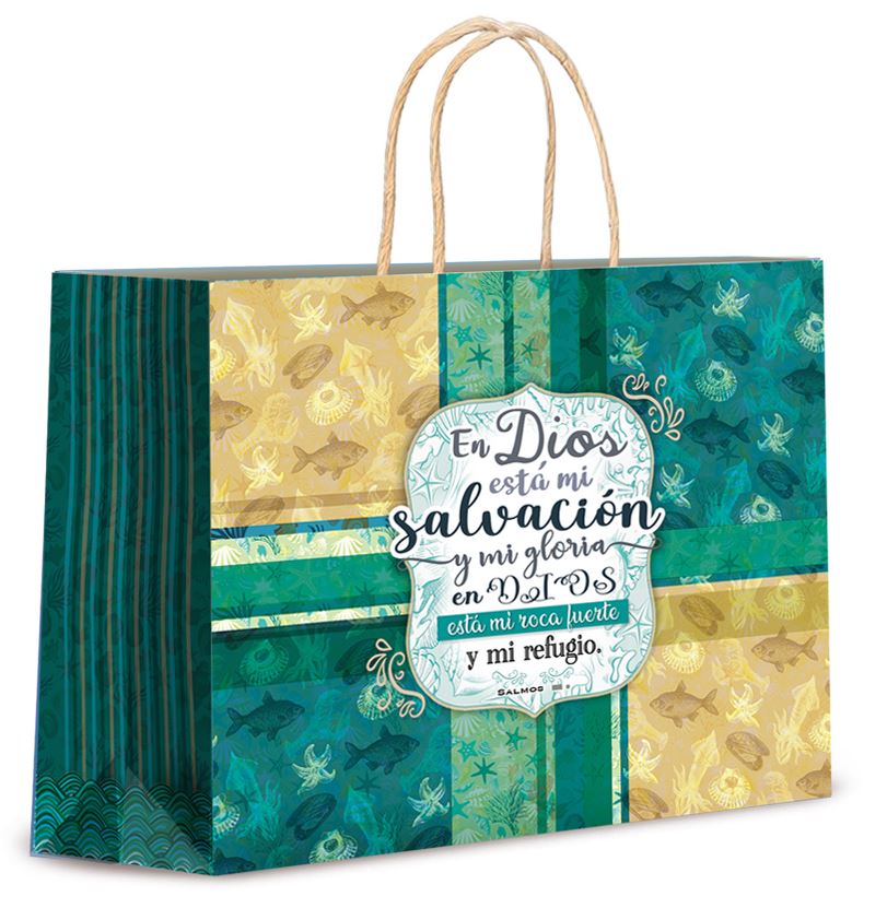Bolsa de Regalo Grande En Dios está mi Salvación