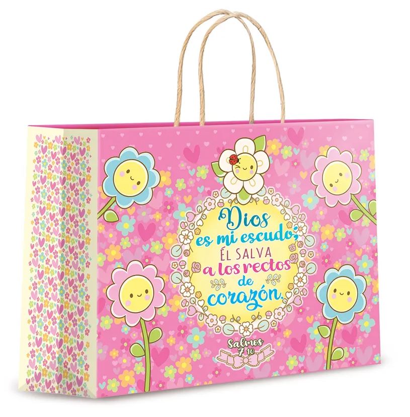 Bolsa Regalo Grande Dios es mi escudo