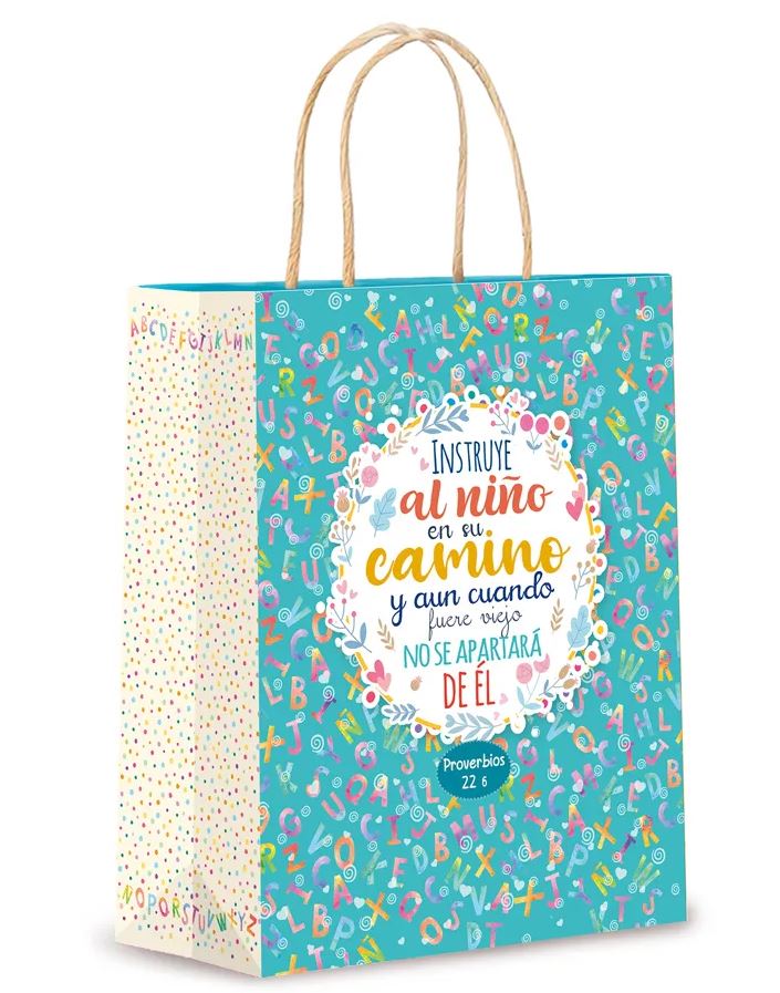 Bolsa de Regalo Grande Instruye al niño en su camino