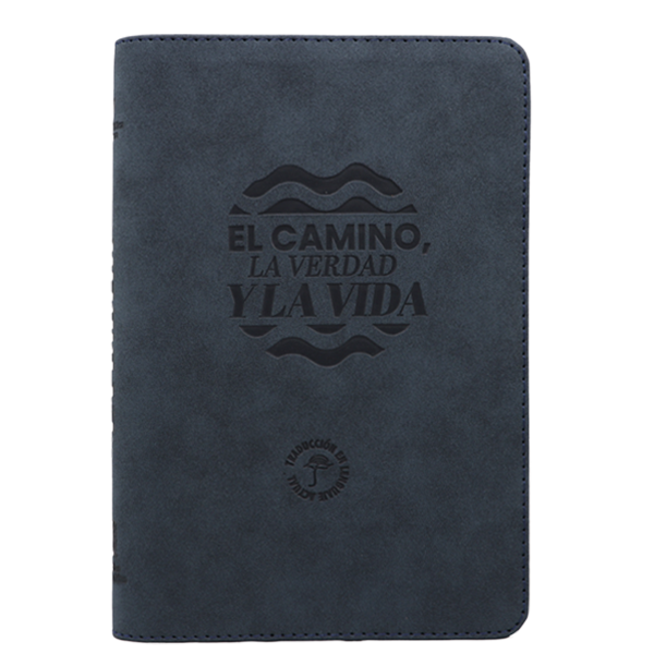 Biblia TLA "El Camino, La Verdad Y La Vida" Cierre Azul Marino