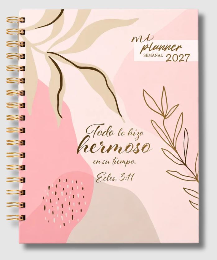 Planner 2027 Rosado