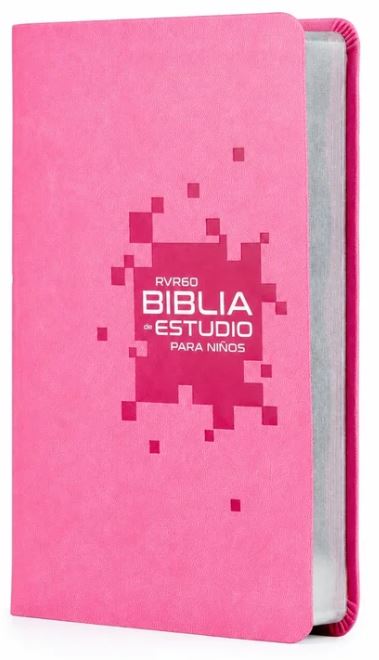 Biblia RVR60 De Estudio Para Niños RVR60 Simi Piel