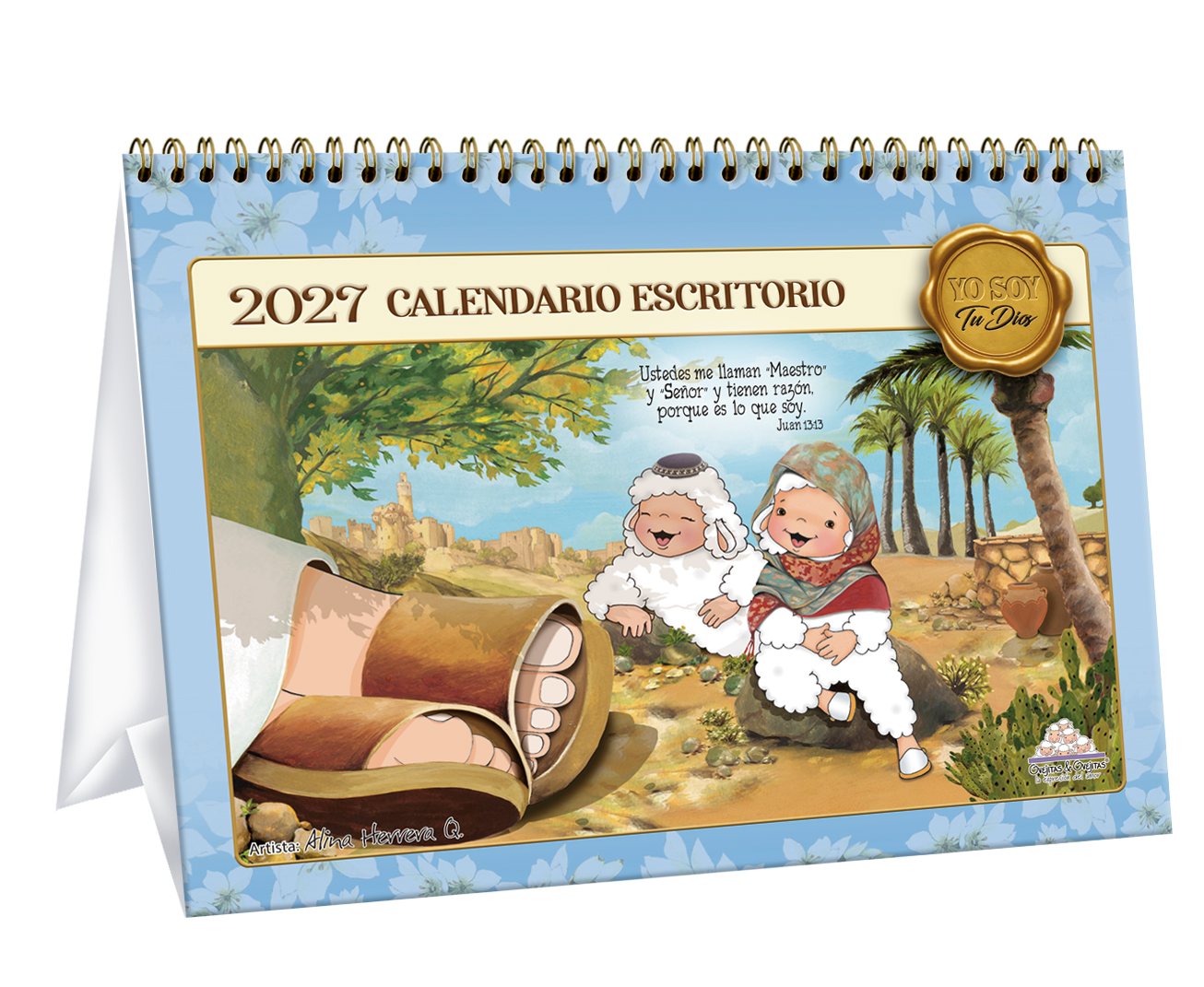 Calendario Ovejitas Escritorio 2027/ Yo Soy