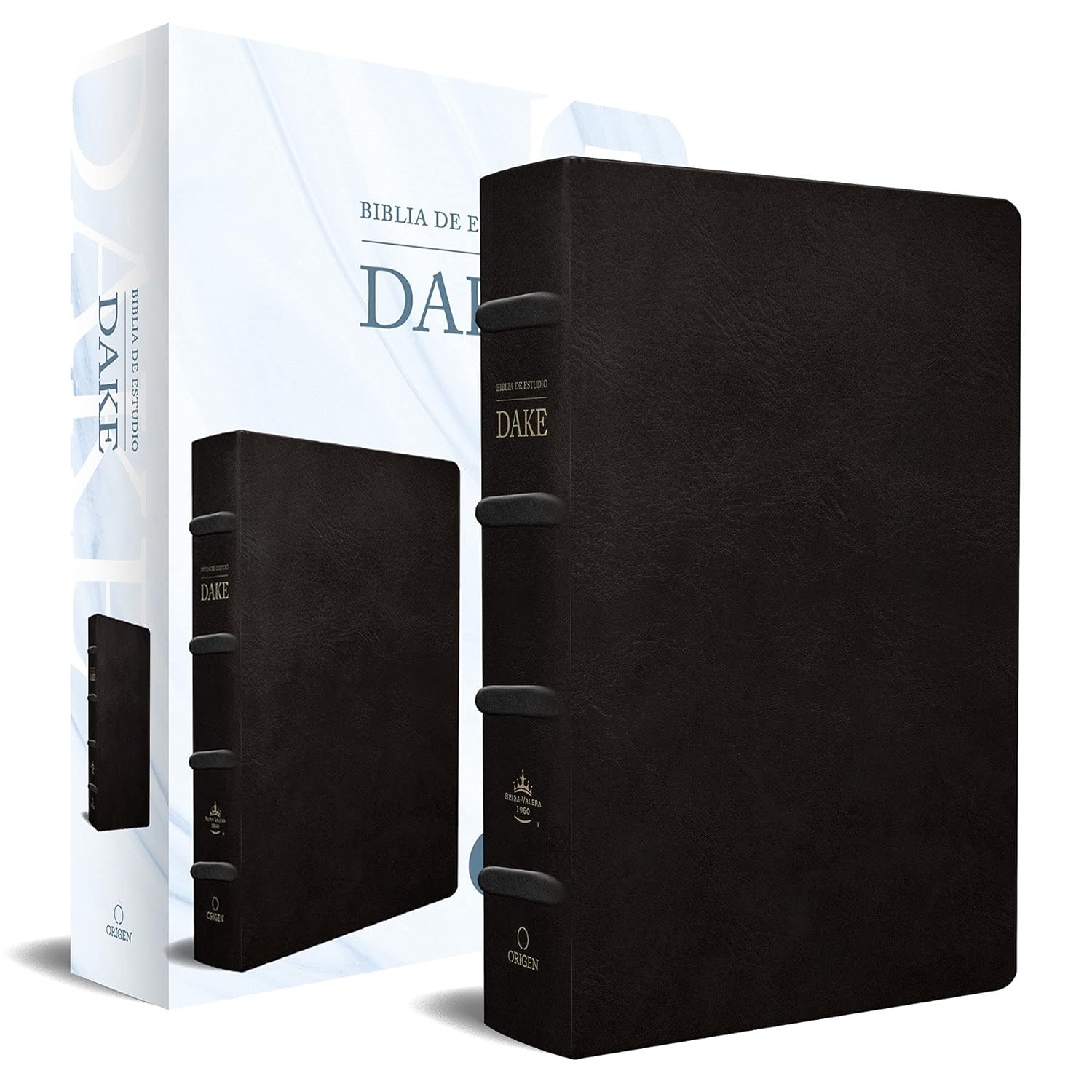 Biblia de Estudio DAKE Reina Valera Negro