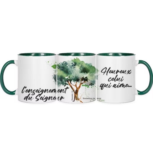 Mug Vert Enseignement