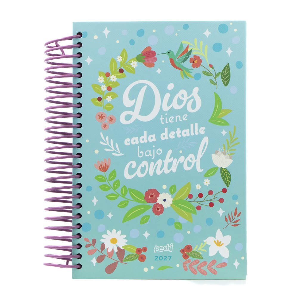 Agenda Pechi 2027 Argollada - Dios Tiene Cada Detalle