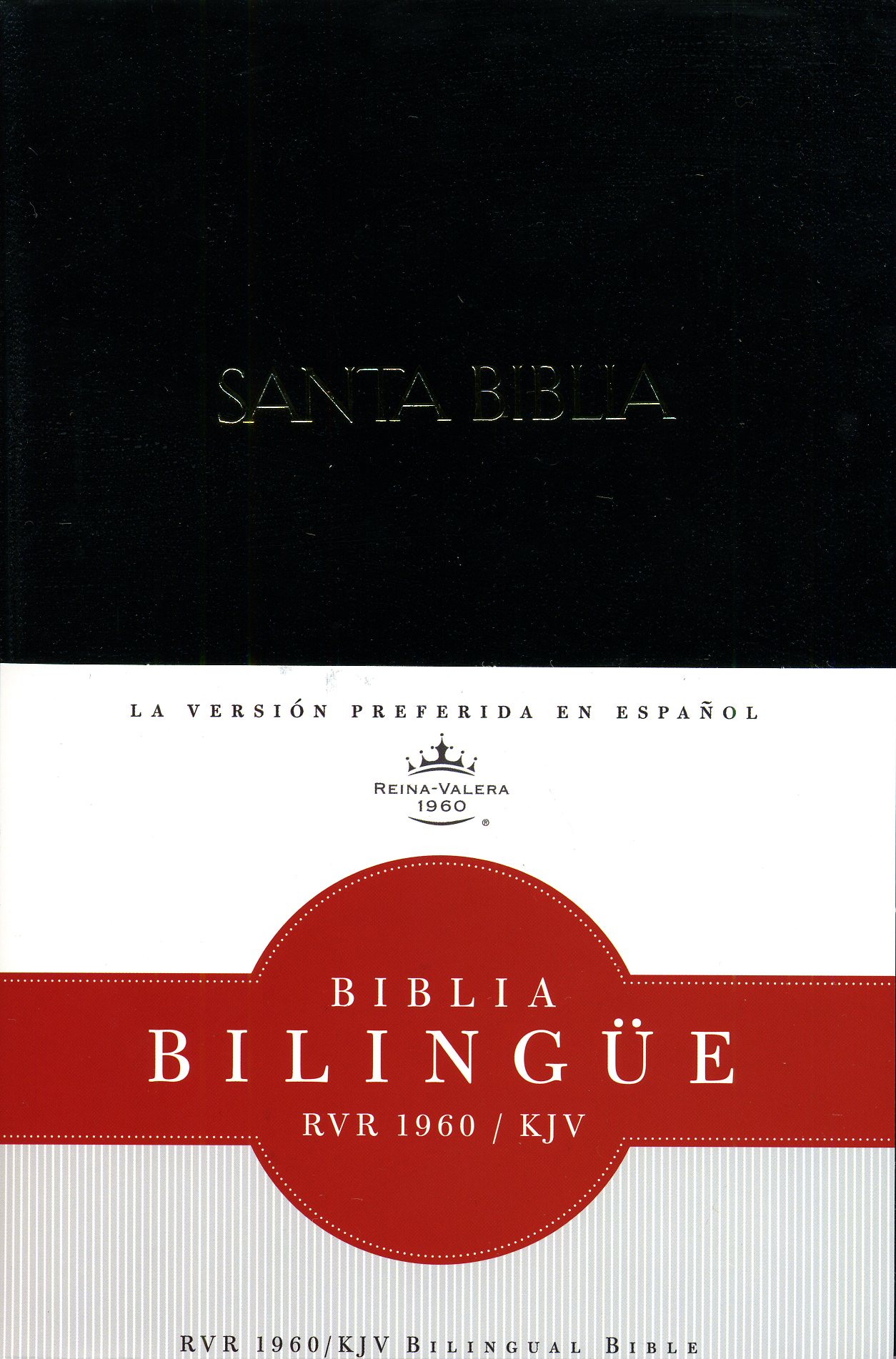 Biblia bilingüe tapa dura 1960/KJV