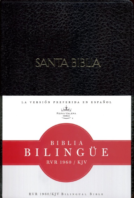 Biblia bilingüe KJV - RVR1960 imitación piel