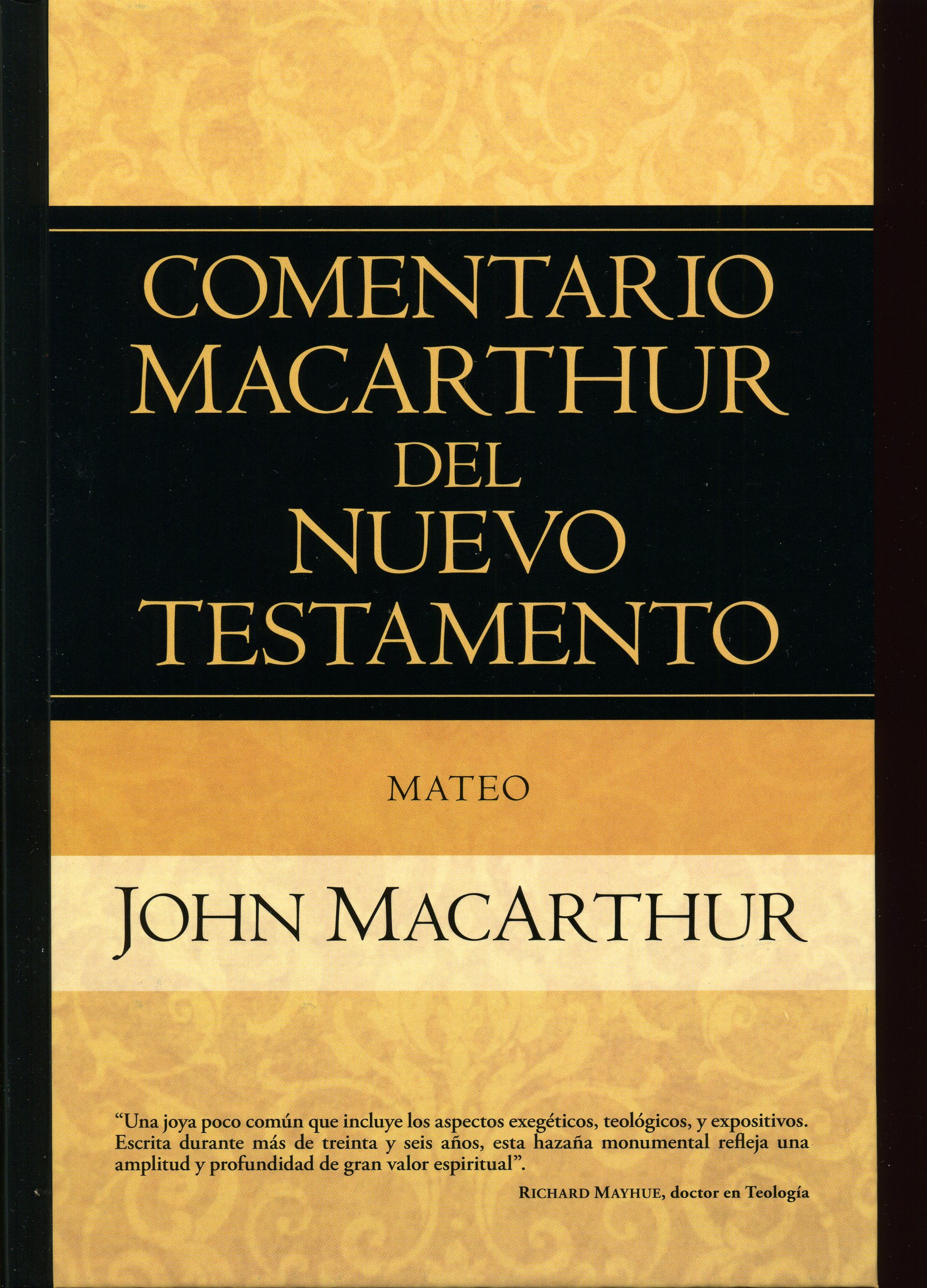Comentario MacArthur Del Nuevo Testamento Mateo