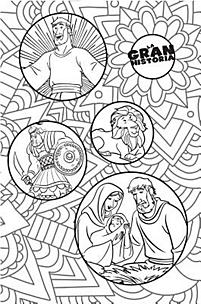 Biblia Interactiva La Gran Historia Para Colorear