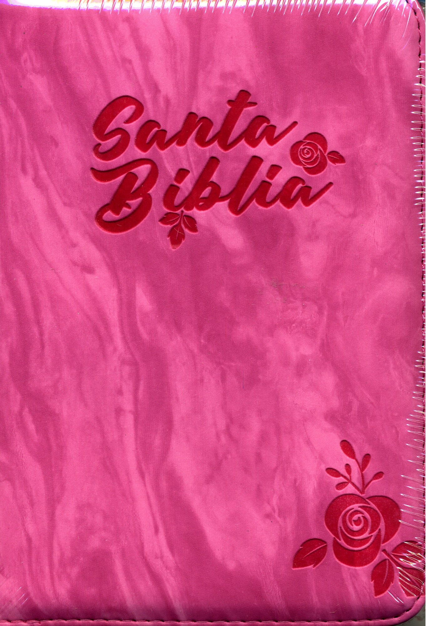 Biblia RVR60 Tamaño 45CZTILG Fucsia
