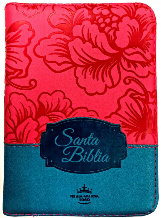 Biblia RVR60 Tamaño 45CZTILG Fucsia Azul