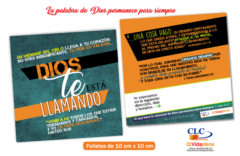 Dios Te Esta Llamando/ Serie Tratados CLC