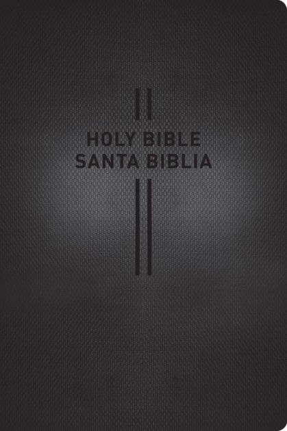 Biblia Bilingüe Imitación Piel Negro