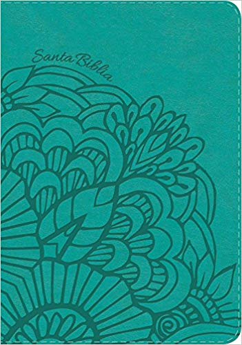 Biblia NVI-Letra Gigante-Aqua-Simil Piel