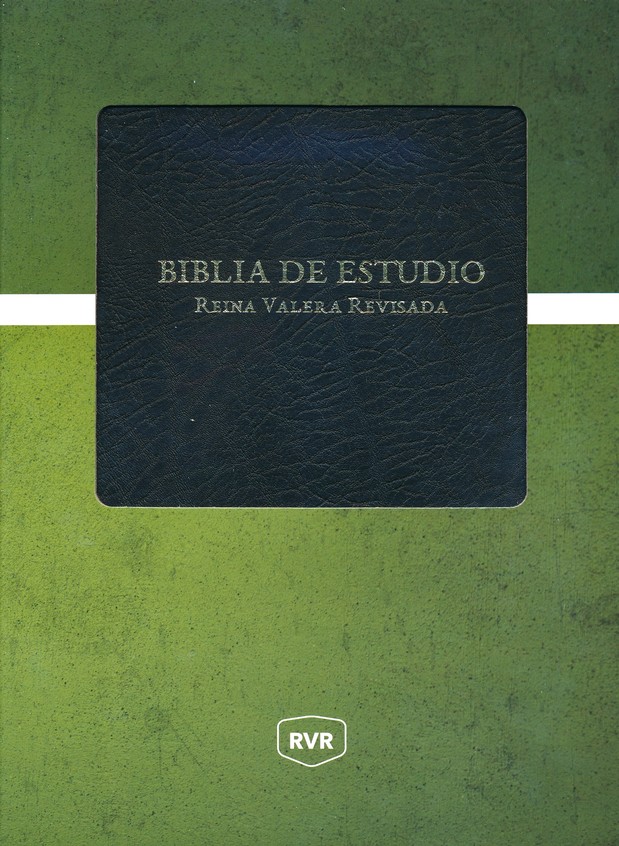 Biblia De Estudio Reina Valera Revisada - Negro